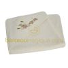 Carr� capuche Nounours (80 x 80 cm)