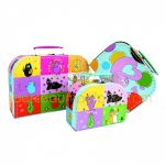 Set de 3 valises en carton Barbapapa - Petit Jour Paris