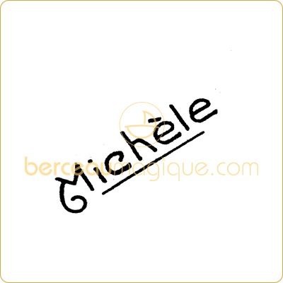 Gravure pr�nom sur bijou en or ou argent (mod�le 57) par Atelier de gravure