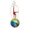 Mobile navibulle contorsioniste rouge