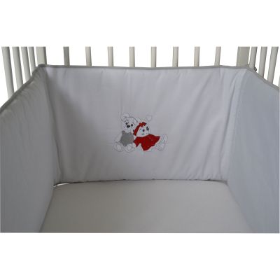 Tour de lit Loveme (50cm x 180cm) par La maison des abeilles