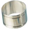 Rond de serviette Chope �vas�e filets (M�tal argent�)