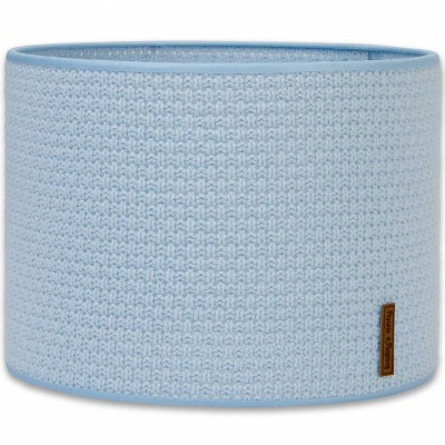 Abat-jour robust maille bleu (30 cm)