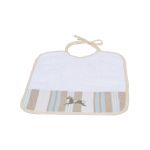 Bavoir lacette Carrousel (27 x 32 cm) - La maison des abeilles