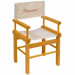 Fauteuil metteur en sc�ne Edouard le Canard (personnalisable) - Moulin Roty