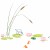 Stickers mural N�nuphars
