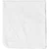 Couverture Fleur de coton blanc (80 x 70 cm)