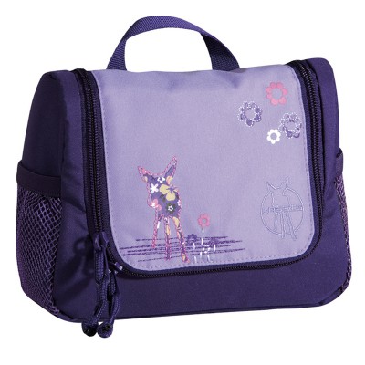 Trousse de toilette Faon parme par L�ssig