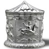 Tirelire Man�ge (m�tal argent�)