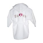Peignoir � capuche Petits pieds (2 ans) - La maison des abeilles
