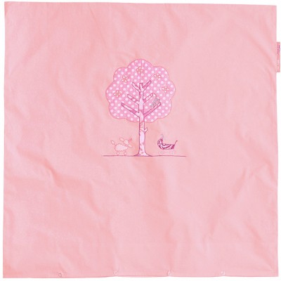 Housse de couette pour berceau rose poodle (80 x 80 cm)