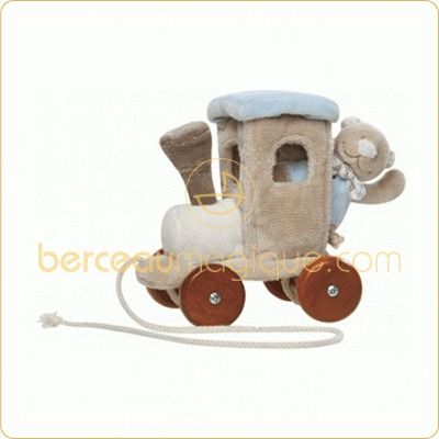 Train � roulettes Oscar et L�on par Noukie's