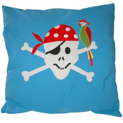 Housse de coussin pirate (50 x 50 cm)