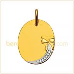 M�daille petit noeud (or jaune) - A.Augis
