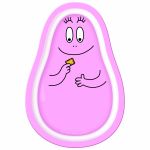Assiette en forme Barbapapa - Petit Jour Paris