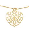 Pendentif c�ur filigrane (or jaune 750�)