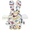 Doudou Ange lapin liberty avions (18 cm)