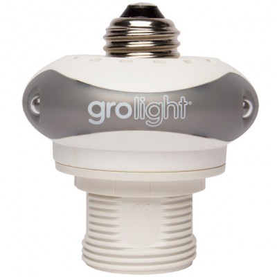 Adaptateur veilleuse 2 en 1 gro-light pour ampoule e27