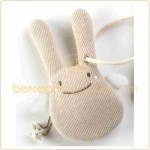 Porte monnaie ange lapin avec porte-cl�s - Trousselier