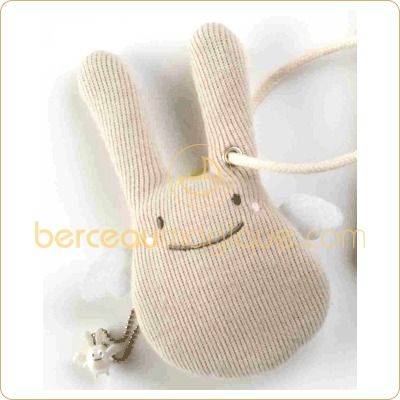 Porte monnaie ange lapin avec porte-cl�s   par  Trousselier