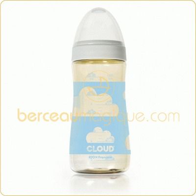 Biberon Gaston 330 ml  (t�tine Silicone) par Cloud