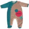 Pyjama vert Les jolis pas beaux (6 mois)