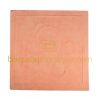 Tapis caramel carr� (120 x 120 cm)