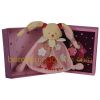 Doudou phosphorescent ''Chouette �a brille'' rose