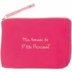 Pochette b�b� brod�e Ma trousse de p�tite princesse  - BB & Co