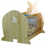 Lit b�b� � barreaux Lapin (15 coloris) - Mathy by bols