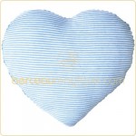 Coeur � musique ray� bleu ciel Pastilles - Trousselier