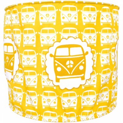 Suspension lampion little van jaune (diamètre 35 cm)