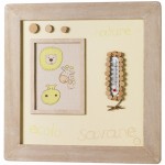 Thermom�tre mural Okavango (40 x 40 cm) - Domiva