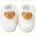 Chaussons hochet ours blanc (2 ans) - Trousselier