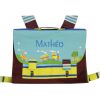 Petit cartable � broder Train