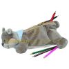 Trousse � crayons peluche L�on