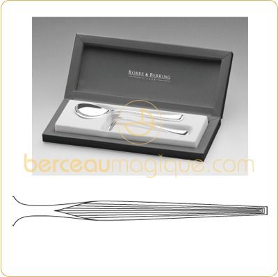 Coffret couverts pour b�b� City (m�tal argent�)  par Robbe & Berking