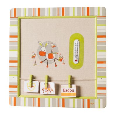 Thermom�tre Badou (40 x 40 cm) par Domiva