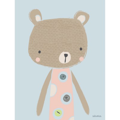 Tableau douchka by paper & cloth (30 x 40 cm)