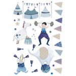Stickers d�co Aim� et C�leste (2 planches) - Moulin Roty