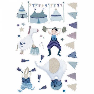 Stickers d�co Aim� et C�leste (2 planches) par Moulin Roty