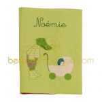 Livre de naissance personnalisable Croco Les Loupiots - Moulin Roty