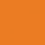 Drap housse orange Bambou (70cm x 140cm) - Doux Nid