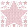 Sticker �toile multicolore rose