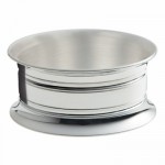 Rond de serviette Suffren (m�tal argent�) - Ercuis