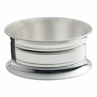 Rond de serviette Suffren (m�tal argent�) par Ercuis
