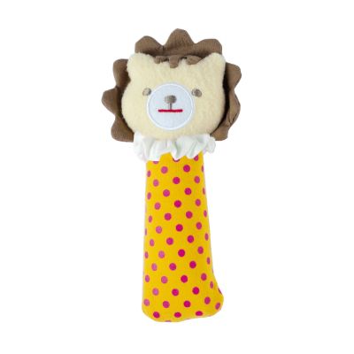 Hochet Lion pouet pouet (16cm) par Trousselier