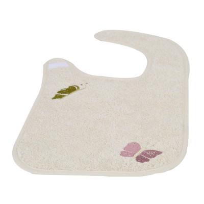 Bavoir velcro Toutou (23 x 27 cm) par La maison des abeilles