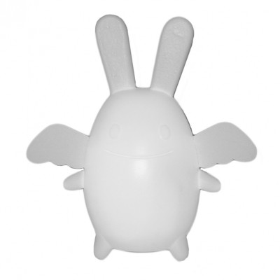 Lampe Ange lapin blanc par Trousselier