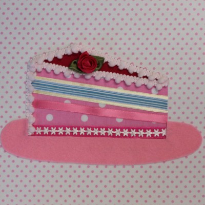 Tableau high tea part de tarte (20 x 20 cm)